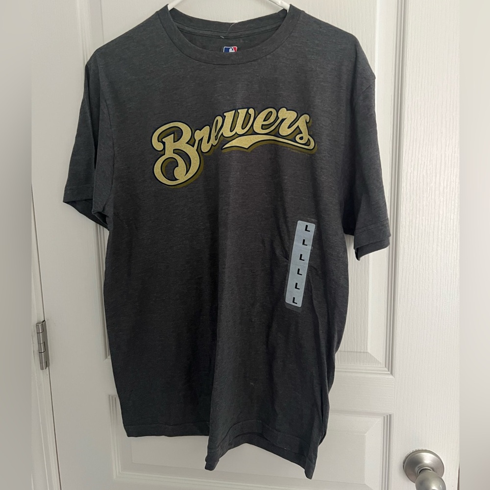 Milwaukee Brewers Gray T-Shirt